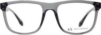 A|X Armani Exchange Demo Square Mens Eyeglasses AX3101U 8334 55