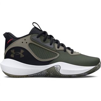 Under Armour Mens Lockdown 6 Shoes In Colorado Sage / Grove Green