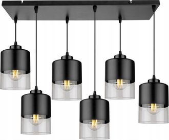 OEM L&aacute;mpara De Techo Colgante Moderna De Cristal