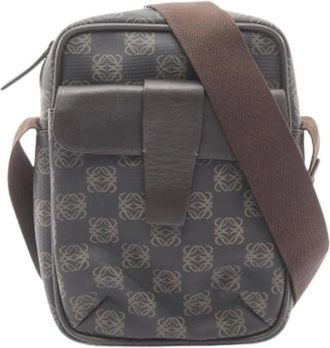 Loewe Pre-owned Cross Body Bags, female, Brown, Size: ONE SIZE Pre-owned Shoulder Bag
