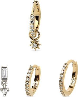 Lark & Berry Orecchini The St. Tropez in oro 14kt con diamanti