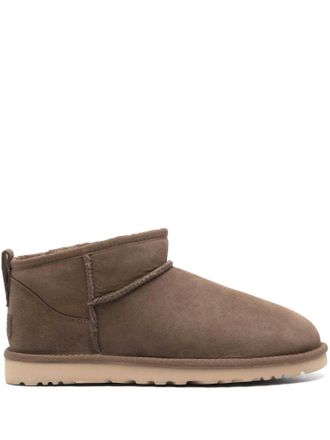 UGG Mens Classic Ultra Mini Boot In Hickory
