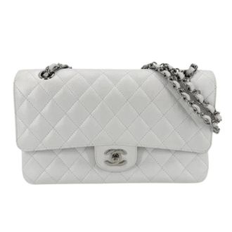 Chanel Pre-owned Vintage Schoudertas - Dames - Pre-owned - Wit - Maat: ONE Size