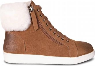 Cloud Nine Womens Chelsea Sneaker In Wheat