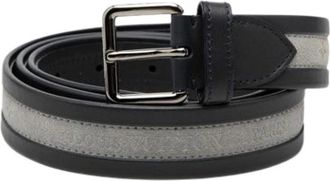 Louis Vuitton Pre-owned Vintage Leren Riem - Heren - Vintage Accessoires - Grijs - ONE Size - Leer - Vintage