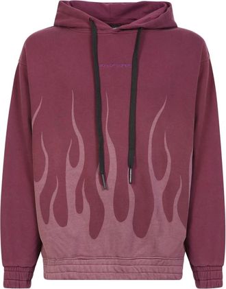 Vision Of Super Hoodies - Heren - Hoodies - Rood - XS - Katoen - Hoodies & sweatvesten