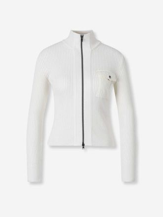 Herno Wool Zip Cardigan