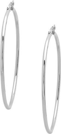 HMY Jewelry Stainless Steel Hoop Earrings at Nordstrom Rack