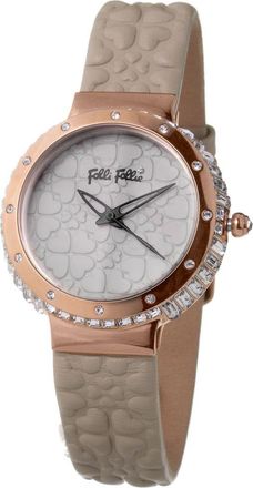 Folli Follie Leather Womens Watch