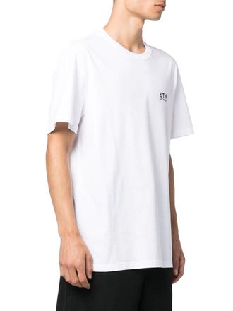 Golden Goose Womens T-Logo-Print Short-Sleeve T-Shirt Aw25 M