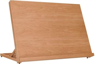 vidaXL Vidaxl - Caballete De Sobremesa Madera Maciza De Haya 65x48x7 Cm
