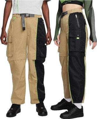 Nike x Feng Chen Wang Pro Convertible Cargo Pants Asia Sizing Khaki Black DV4005-255
