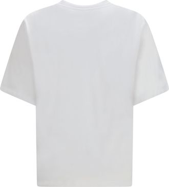 Dolce & Gabbana Logo-Patched Cotton T-Shirt - White