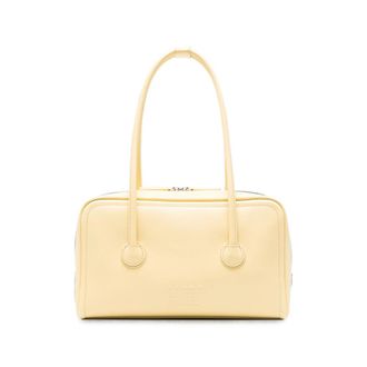 Margesherwood Logo-embossed Leather Tote Bag