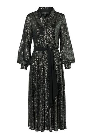 Mart Visser Kelly Jurk Donker Metallic