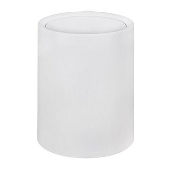 WENKO Atri Inclinando La Basura De La Basura De 6 Litros.. Blanco