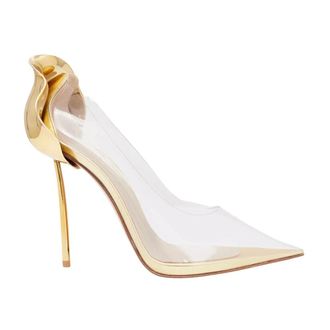 Le Silla Pumps, female, Yellow, 3 UK, Golden Petalo Pumps