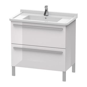 Duravit Duravit X-large Mueble De Pared 6536, 2 Extra&iacute;bles, 800mm Para C&oacute;digo D 030480, Color (frente/cuerpo): Laca Blanca Lila Alto Brillo - Xl653602727