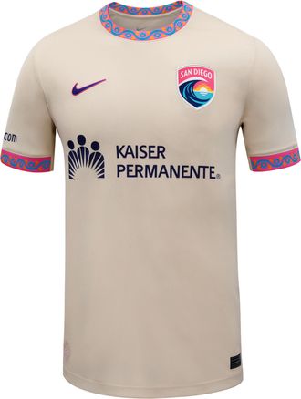 Nike San Diego Wave FC Stadium Edition Nike Mens Dri-FIT Replica Jersey in Brown | P35861SDWF26-SDF