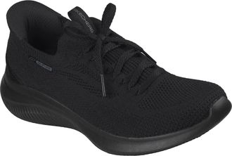 Skechers Ultra Flex 4.0 Womens Black / Sole Trainers - Size UK 6