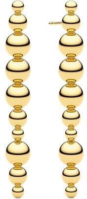 Sif Jakobs Jewellery Earrings Bormio Lungo in 18K Gold Plated at Nordstrom