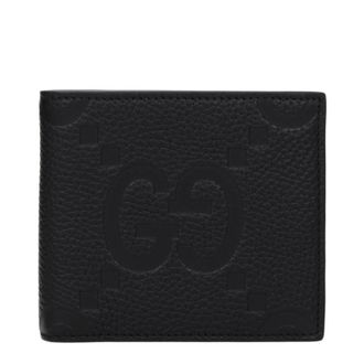 Gucci Herrens Geldb&ouml;rse aus schwarzem Leder