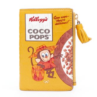 Anya Hindmarch Coco Pops leather folding wallet
