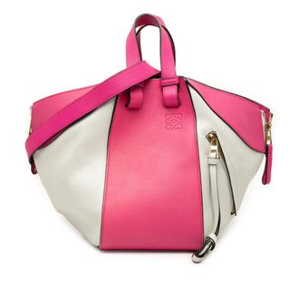 Loewe Pre-owned LOEWE Small Bicolor Calfskin Hammock Bag Ladies 5W9ELBMXZQDEEVJ4