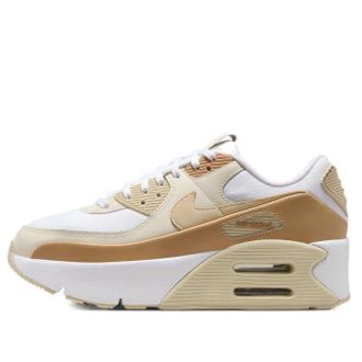 Nike (WMNS) Nike Air Max 90 LV8 White Club Gold FD4328-112