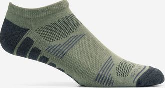 Cole Haan Mens Performance No Show Socks - Green