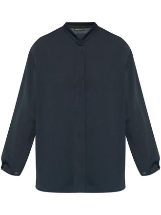 Emporio Armani long-sleeve shirt - Blue