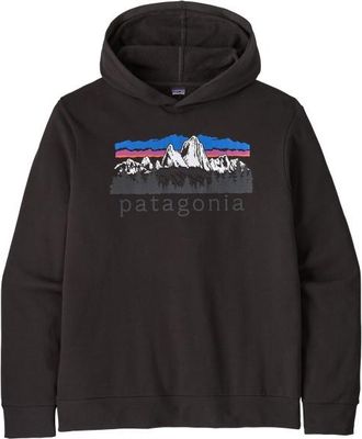 Patagonia Fitz Roy Foothills Daily Hoody Hoodie f&uuml;r Herren | schwarz