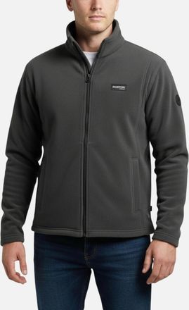 Burton Mens Burton Mens Sweatshirt Full Zipper Jacket - Grey - Size: 38