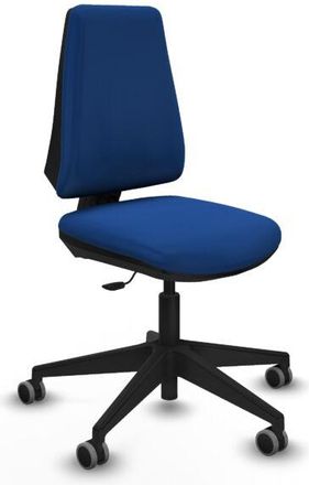 Piqueras y Crespo Piqueras Y Crespo - Elche Cp Similpiel Azul Base Piramidal Ruedas Engomadas 65mm