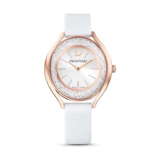 Swarovski Accessoires, Dames, Wit, ONE Size, Leer, Horloges