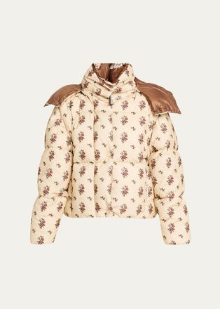 Moncler Torcol Hooded 2-in-1 Down Jacket