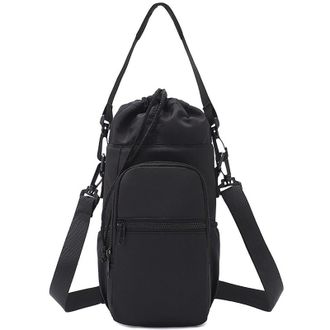 Generic Water Bottle Shoulder Bag - the Ultimate Outdoor Companion, Water Bottle Holder with Adjustable Strap, Waters Bottles Carrier Bag Purse Crossbody for 