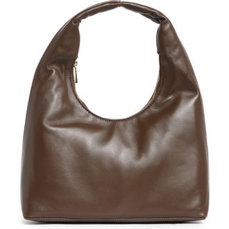 Reformation Willow Leather Shoulder Bag in Pinecone Leather at Nordstrom