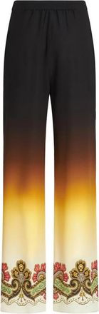 Etro Palazzo Broeken - Dames - Wijde Broeken - Oranje - XS - Broeken