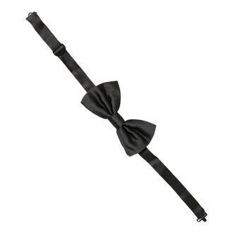 Dolce & Gabbana Pre-Tied Bow Tie - male - Dolce & Gabbana - Bow Ties - Black - ONE SIZE - Accessories