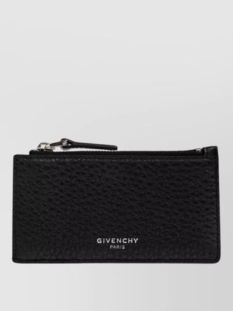 Givenchy silk nylon wallets textured finish