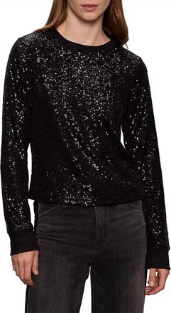 Sanctuary Sparkle Together Top In Black