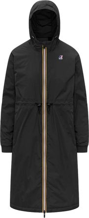 K-Way Delia Warm Jacket - Dames - Regenjassen - Zwart - S - Polyester - Jassen