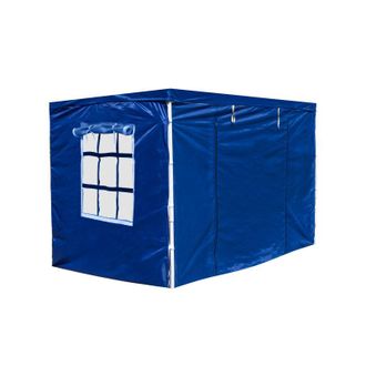 Regalos Miguel Packs Laterales Carpas Plegables - Pack 4 Laterales Para Carpas 2x2 Eco 2l1v1p - Azul