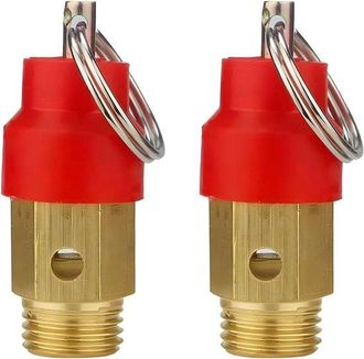 OEM Regulador De Presi&oacute;n De Lat&oacute;n Para Compresor De Aire - 2 Piezas, Rosca Macho 8 Bar 1/8 - Repuestos
