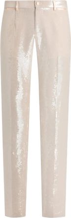 Dolce & Gabbana Pantaloni con paillettes - Toni neutri