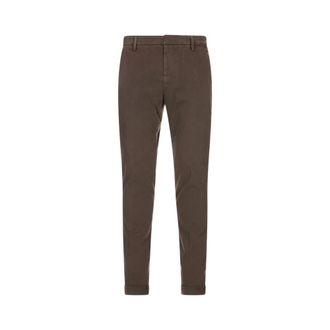 Dondup Chinos, male, Brown, Size: W32 Pantalone Gaubert