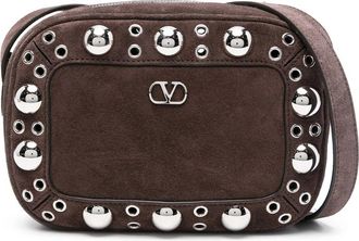 Valentino Garavani Nellc&ocirc;te Ball-studs Leather Shoulder Bag