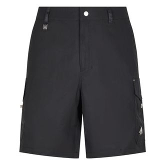Moose Knuckles Outdoor Shorts, male, Black, Size: XL Brady Slick Cargo Short