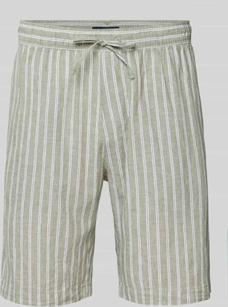 Mc Neal Shorts aus Leinen-Baumwoll-Mix mit Tunnelzug in Lind, Gr&ouml;&szlig;e XXL